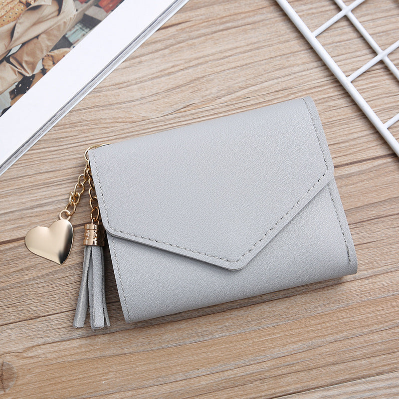 Wholesale PU Short Tassel Women's Purse